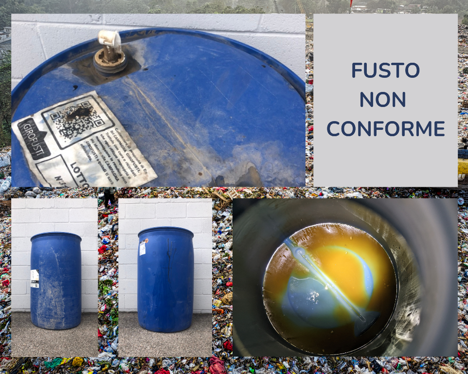 CAMPAGNA GIROFUSTI - FUSTO NON CONFORME FUSTO NON CONFORME